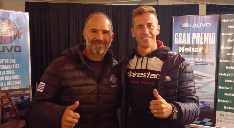 Hernán Giuria y Leonel Pernía